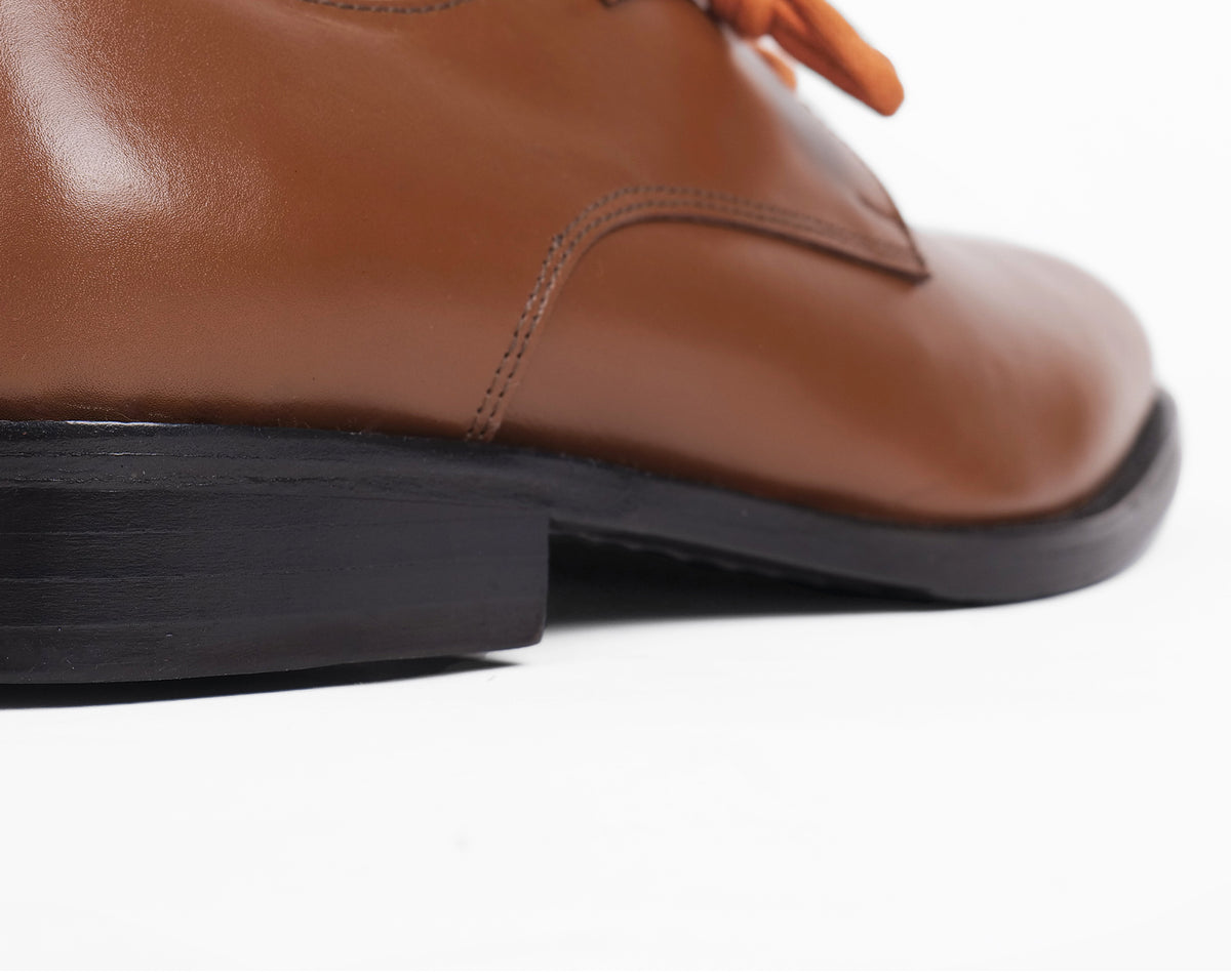 Blucher Classic Executive handcrafted leather Blucher shoes cushioned footbed